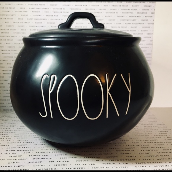 Rae Dunn Other - Halloween Rae Dunn Black Witch Spooky Cauldron